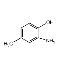 邻氨基对甲苯酚结构式