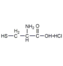 半胱氨酸盐酸盐结构式